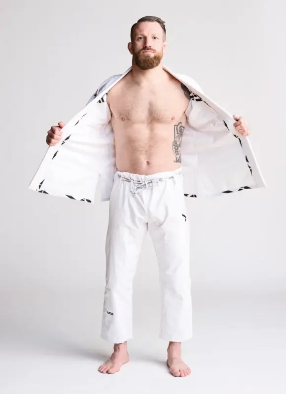 Pantalón BJJ blanco - Grind Ultra Light