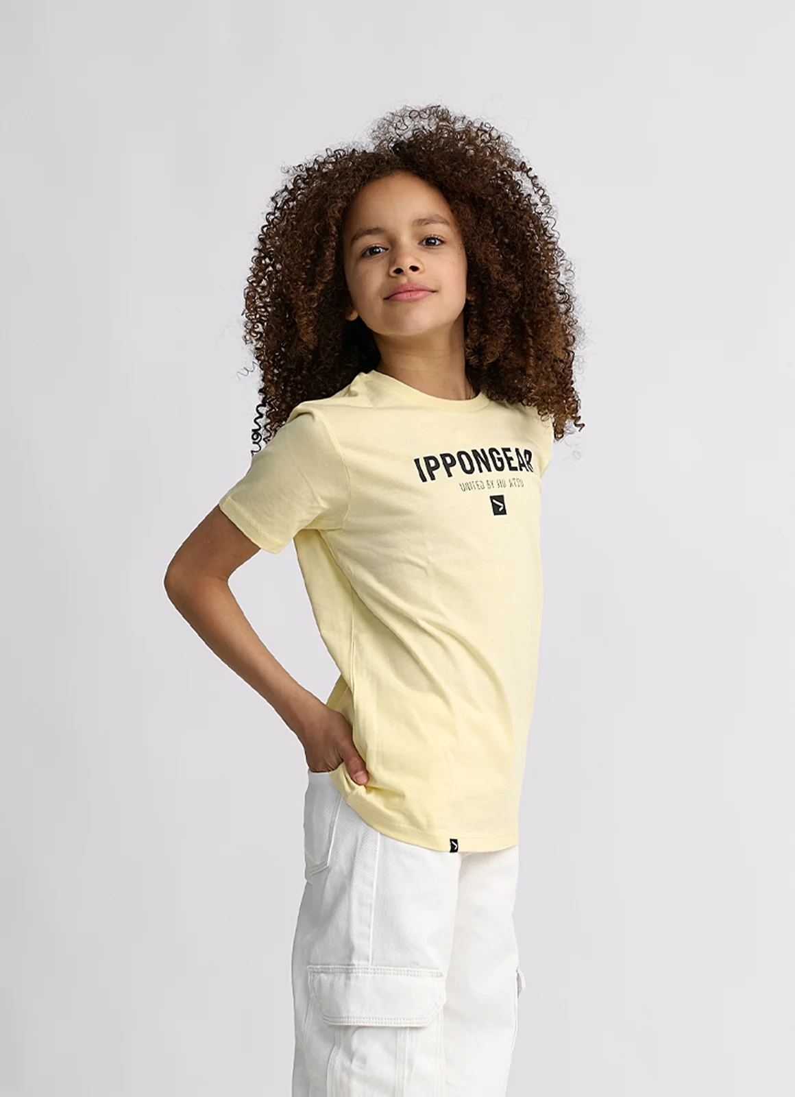 Camiseta gris claro niño - BJJ Claim