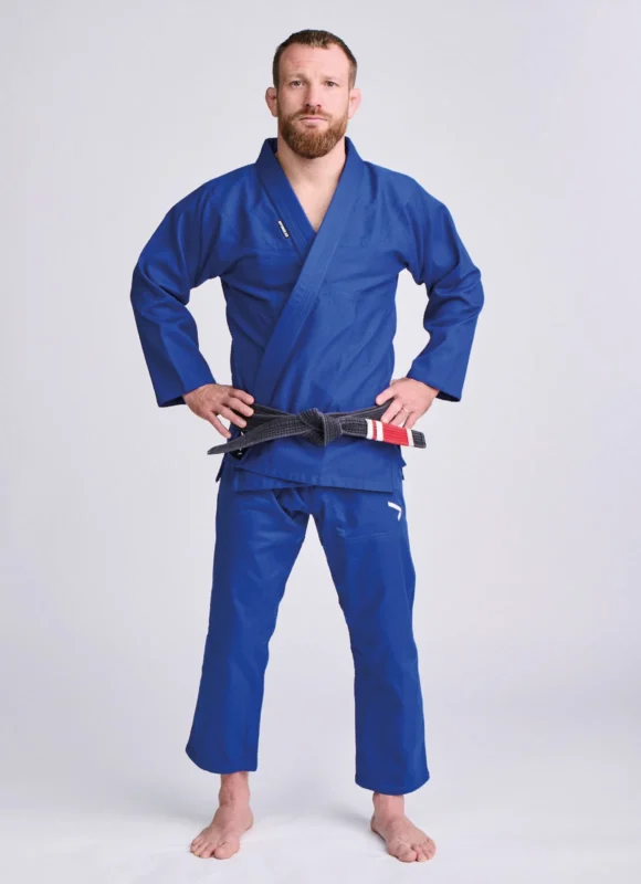 kimono color azul para BJJ