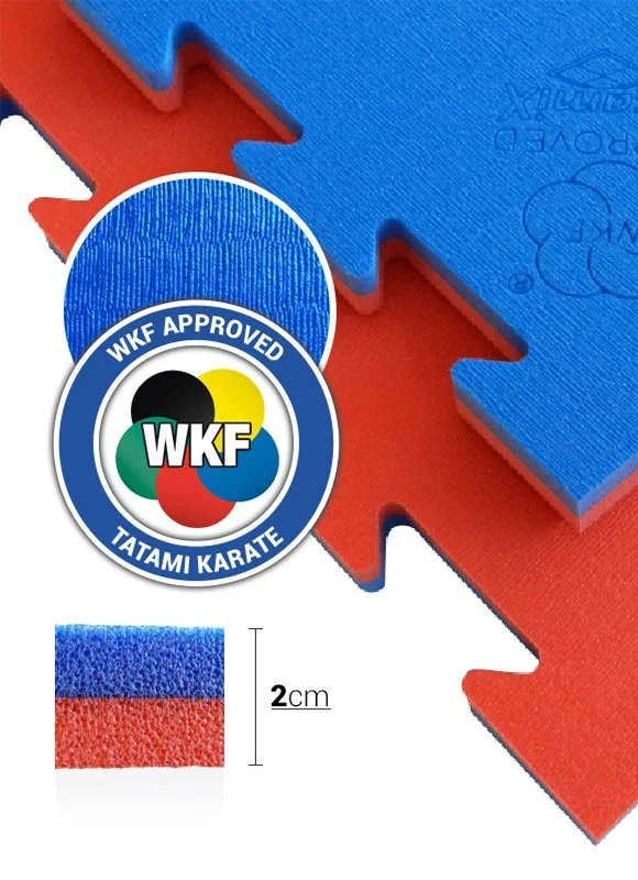 tatami puzzle para karate homlogado por la WKF